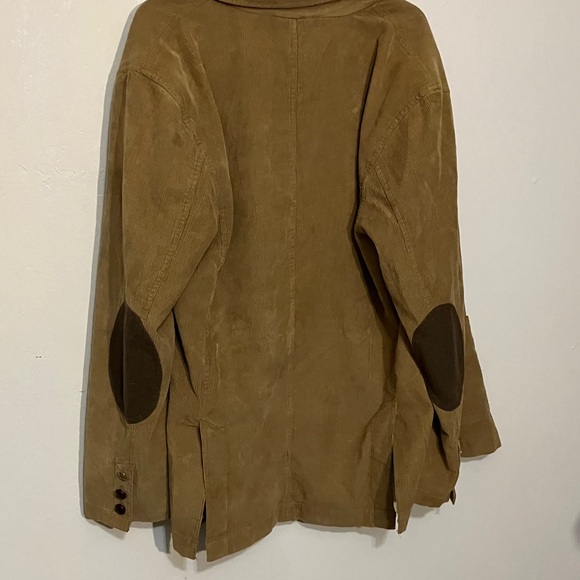 Plugg men’s corduroy blazer with elbow patches XL fully lined with retro fabric - Picture 13 of 13